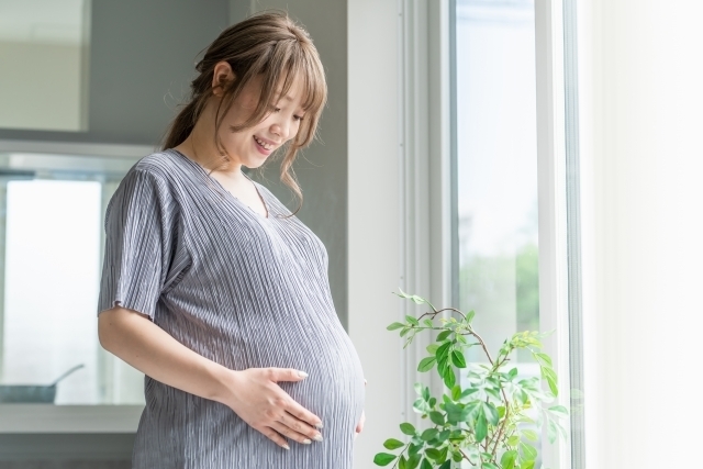 妊娠中の女性のイメージ。