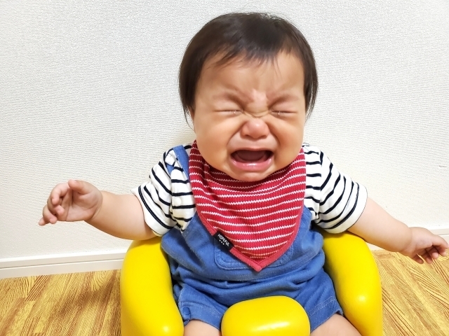 泣いている赤ちゃんのイメージ
